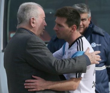 Messi: "Es un día muy triste para el fútbol, para toda la Argentina y para mí"