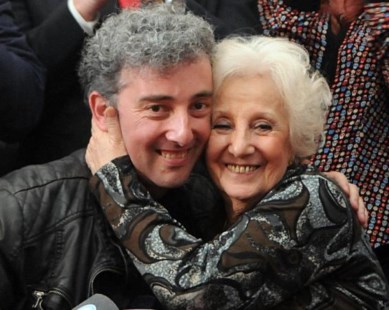 El nieto de Carlotto pidió que su situación "sirva para potenciar la búsqueda" de nietos desaparecidos" 