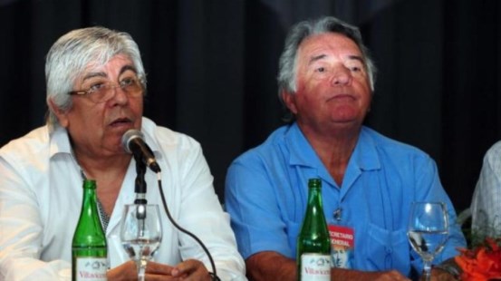 Moyano y Barrionuevo definen un "plan de lucha" tras las acusaciones de la Presidenta