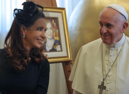 La Presidenta aseguró que el Papa no está preocupado por la gobernabilidad