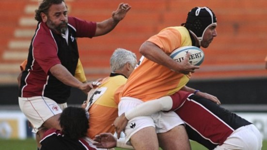 El fiscal José María Campagnoli jugó al rugby con presos