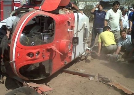 Según las pericias el helicóptero en el que se accidentó el gobernador Gioja no tuvo una falla técnica