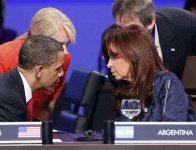 Cristina le expresó su malestar a Obama por la designación de una funcionaria