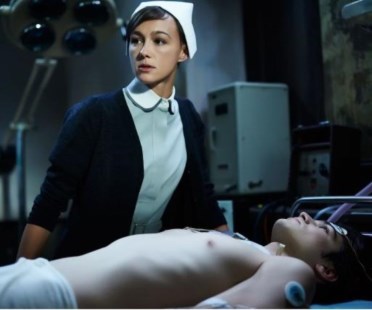 En una clínica psiquiátrica