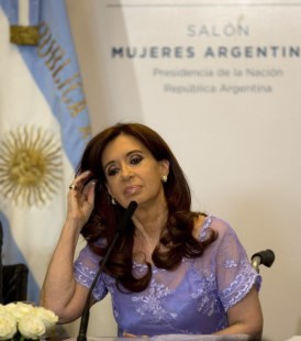 Cristina Fernández: "Nadie le puede decir a la Presidenta que se calle"