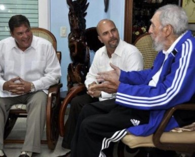 Fidel Castro se reunió con los Cinco Héroes y publicó las fotos