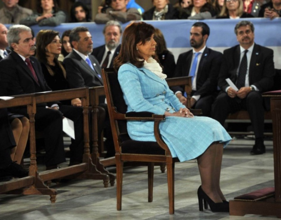 Cristina participó en Luján de su último Tedeum como presidenta