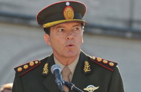 Milani reiteró que el Ejército "participa de un proyecto nacional que nos trasciende"