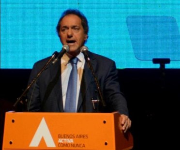 Scioli: "Cuando se ataca a la mujer, se ataca al corazón de la sociedad, que es la familia"
