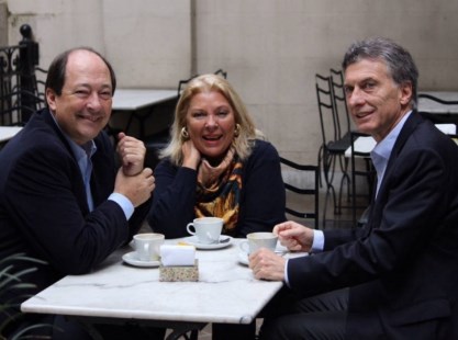 Macri, Sanz y Carrió compartieron un desayuno de cara a las PASO