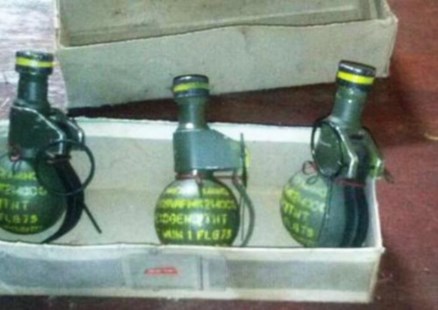 Una docente halló tres granadas en pleno centro de Morón y las llevó a su casa