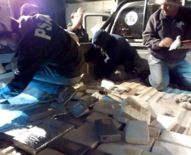 Secuestran unos 240 kilos de cocaína en San Andrés de Giles