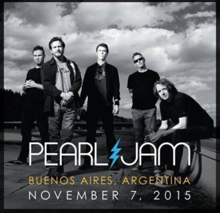Pearl Jam se presentará en el Estado Único de La Plata
