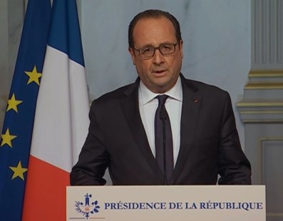 Hollande: "Francia está en guerra" 