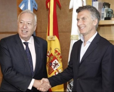 Macri se reunió con el canciller de España quien anunció una recuperación de "relaciones históricas"