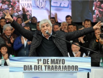 Moyano: "No queremos que les tengan miedo a los trabajadores sino que les tengan respeto"