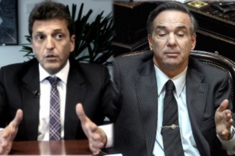 Pichetto recibe a Massa en el Senado para discutir la ley de emergencia ocupacional