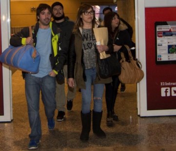 Tres hijos de Lázaro Báez llegaron a Buenos Aires y compartieron avión con Máximo Kirchner