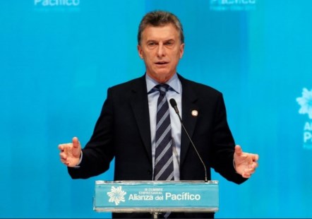 Macri promovió en Chile una convergencia del Mercosur con la Alianza del Pacífico