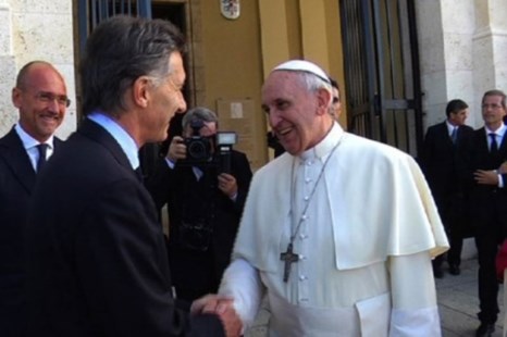 El Papa y el Presidente volverán a reunirse a solas el 15 de octubre en el Vaticano