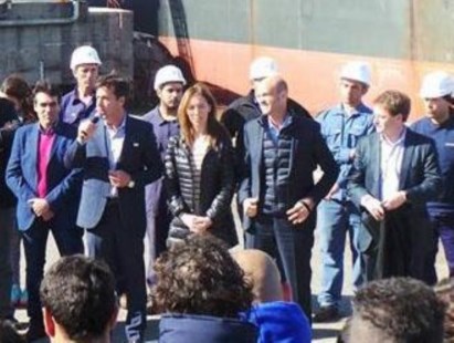 Vidal y Dietrich anunciaron una inversión de 200 millones de dólares para ampliar la capacidad del puerto de Quequén