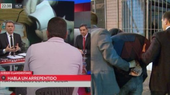 Ritondo denunció en vivo a un arrepentido del juego clandestino