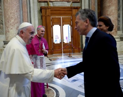 Macri reveló que el Papa le dijo "fuerza y hacia adelante" al despedirlo