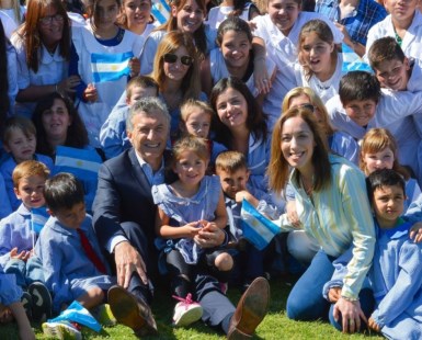 Macri: las obras públicas "tienen que ser sinónimo de alegría, y nunca más de estafa, corrupción y mentira"