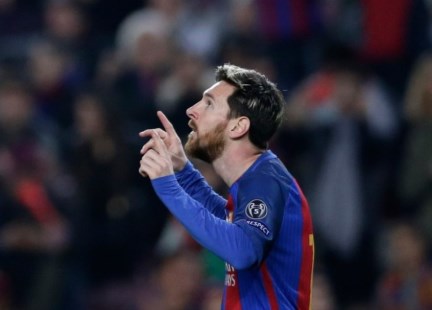 Messi convirtió en la goleada del Barcelona pero no alcanzó el récord de Cristiano