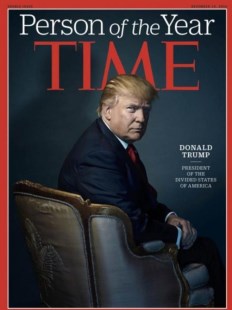 La revista Time distinguió a Trump como personaje del año
