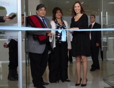 Vidal inauguró dos hospitales en José C. Paz acompañada por referentes peronistas