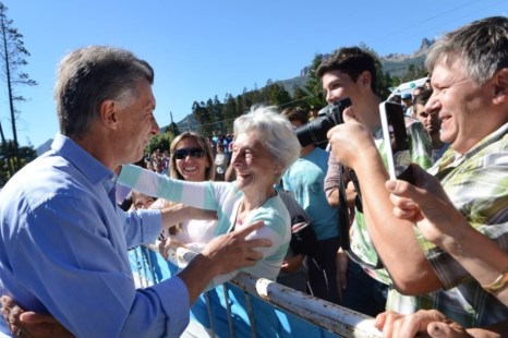 Macri en Villa Traful: "Más allá de las dificultades, ha sido un año positivo"