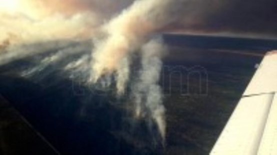 Los incendios rurales en el centro del país ya arrasaron más de 600.000 hectáreas