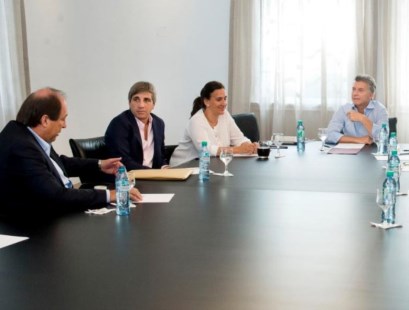 Macri se reunió con Sanz y Michetti en Olivos
