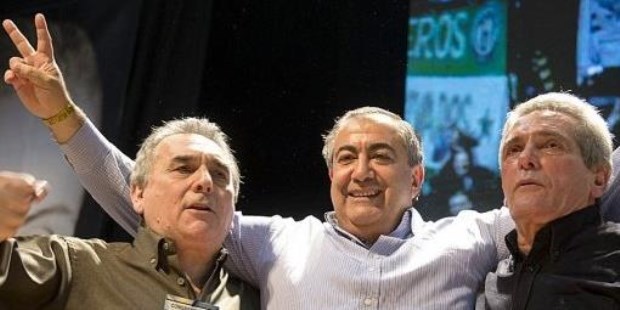 El triunvirato de la CGT.