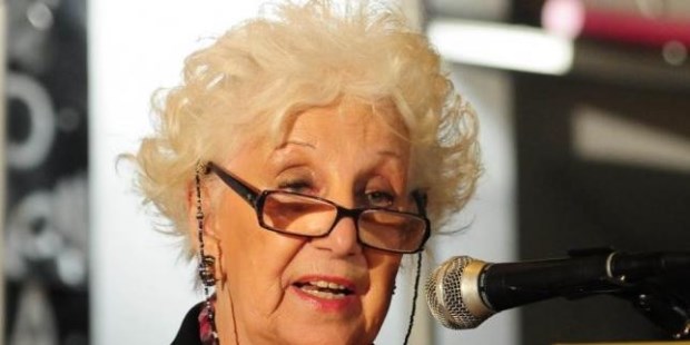 La presidenta de Abuelas de Plaza de Mayo, Estela de Carlotto.