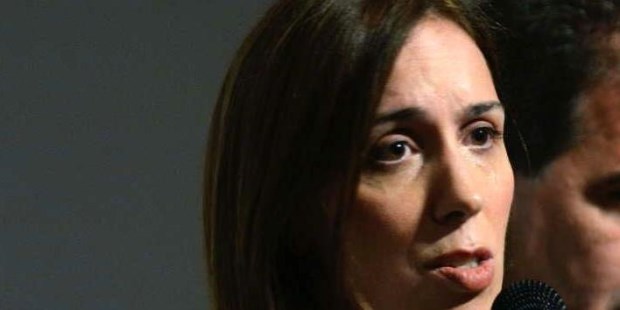 La gobernadora María Eugenia Vidal.