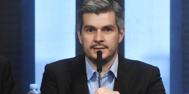 El jefe de gabinete, Marcos Peña.