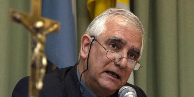 El presidente de la Comisión Episcopal de Pastoral Social, monseñor Jorge Lozano.