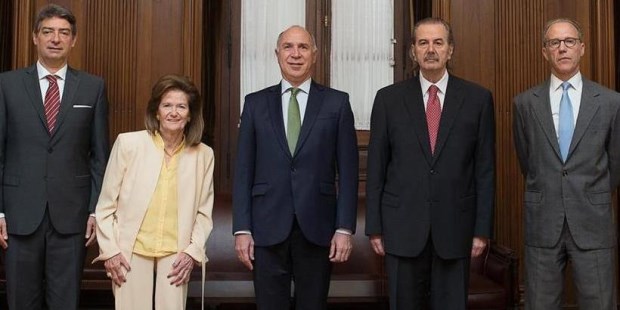 Integrantes de la Corte Suprema
