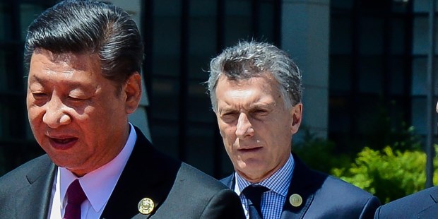 Macri en el foro "Una Franja y una Ruta para la Cooperación Internacional".