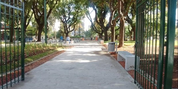 Plaza Aristóbulo del Valle.