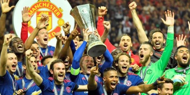 La Liga de Europa significó la segunda conquista del año para Manchester United junto con la Copa de la Liga de Inglaterra.