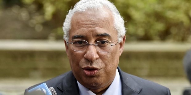 Primer ministro de Portugal Antonio Costa.