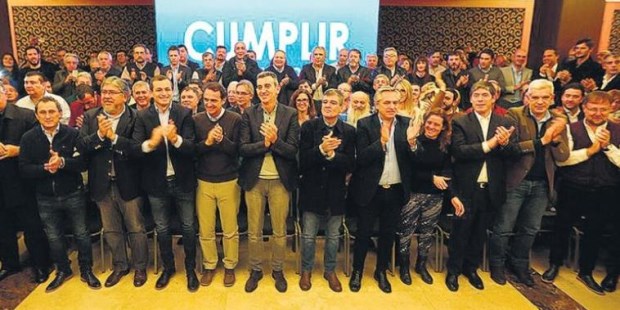 Randazzo en el lanzamiento de su espacio, Cumplir.