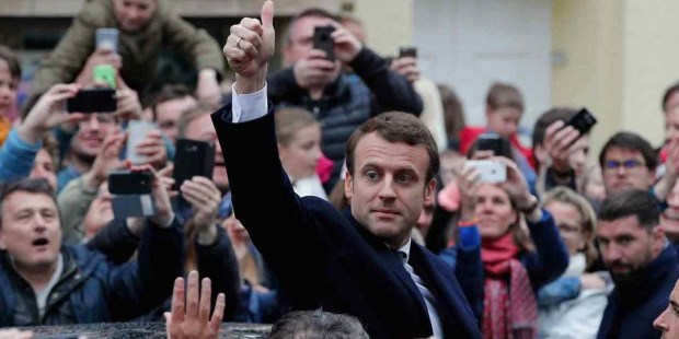 Emmanuel Macron, presidente de Francia.