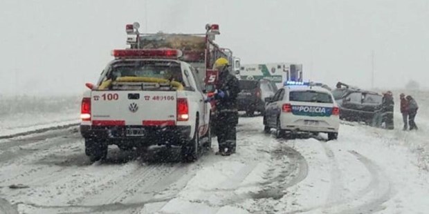 En la provincia se mantenía vigente un plan de contingencia ante otro posible temporal de lluvia y nieve durante este fin de semana.