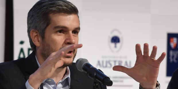 El jefe de gabinete Marcos Peña.