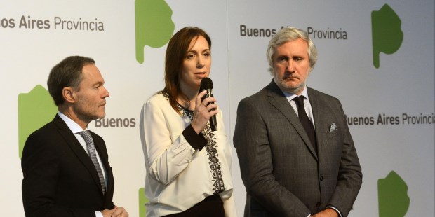 La gobernadora bonaerense, María Eugenia Vidal, dijo hoy que "combatir la corrupción, las mafias y la inseguridad es recuperar la paz que se había perdido" .