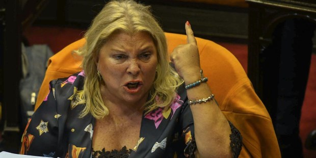 Lilita Carrió.